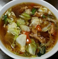 「五目あんかけラーメン ６５０円」@光彩の写真