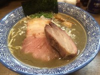 「極上濃厚煮干しそば」@煮干しつけ麺 宮元の写真