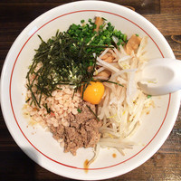 「まぜそば」@麺屋 社中の写真