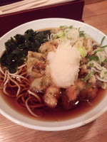 「満点そば390円」@六文そば 日暮里第1号店の写真