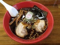 「笠間の黒らーめん(並)680円」@中華そば かっちゃんの写真