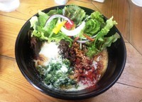 「辛ビアータ小 【限定】880円」@自家製麺 てんかの写真