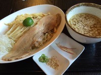 「コーレーグスの海老塩つけめん（880円）」@龍のひげの写真