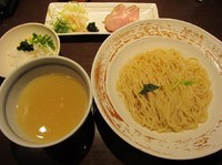 「薬涼　潮つけそば＋〆の冷や飯（８５０＋５０＝９００円）」@麺や 虎徹の写真