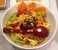 「まぜそばメヒコ 780円」@BOMBA家 藤沢駅南口店の写真