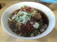 「ジャンボゲソそば」@一○そばの写真