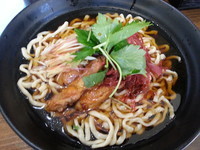 「【限定5食】冷やしなめこおろしラーメン700円」@ラーメン 富次郎の写真