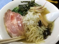 「【限定】純ニボ冷やし塩ら〜めん（750円）」@へべれ家の写真