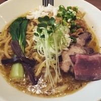 「鶏ホタテラーメン」@竹末東京プレミアムの写真