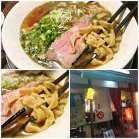 「手もみ煮干し中華そば　750円」@立ち呑み居酒屋 金町製麺の写真