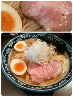 「豊魚鶏だし醤油 味玉ラーメン 中盛」@麺処 さとう 桜新町店の写真
