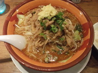 「ぶた生姜みそ」@旭川味噌ラーメン ばんから 池袋西口店の写真