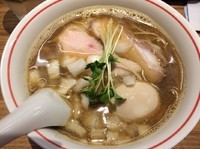 「煮干しそば＋味玉」@麺尊 RAGEの写真
