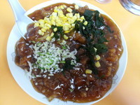 「焼肉冷やし660円」@中華 大進の写真