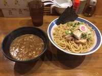 「濃厚つけ麺 （あつもり、大盛３６０ｇ）　８００円」@馳走麺 狸穴の写真