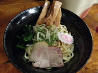 「まぜそば600円+メンマ（クーポン）」@まぜそば九里林の写真