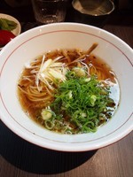 「醤油らーめん（肉抜き・ネギ増し）」@柳麺 呉田-goden-の写真