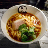 「醤油ラーメン（850円）」@らーめん愉悦処 鏡花の写真
