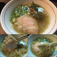 「梅塩らーめん＋特製おつまみ＋ビール＆お酒」@柳麺 呉田-goden-の写真