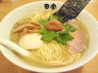 「【期間限定】紀州南高梅煮干そば￥850」@中華そば 田家 本店の写真