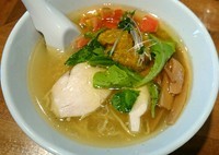 「【限定】鶏と野菜スープの塩らーめん 700円」@麺処ゆきちの写真