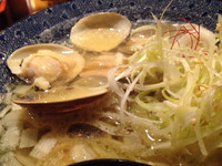 「はまぐりラーメン」@和風楽麺 四代目 ひのでやの写真