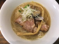 「貝だしラーメン（700円）」@貝だしラーメン 貝ガラ屋の写真
