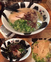 「とんこつらぁめん＋茶玉」@博多らぁめん 斗樹 大森店の写真