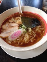 「極旨醤油らーめん 421円」@幸楽苑 小山駅南店の写真