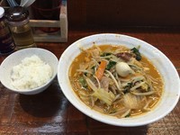 「豚キムチちゃんぽん(950円)」@チャランポの写真