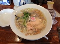 「追いはまぐり中華そば(塩)」@麺酒処 ふくろうの写真