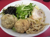 「【限定】冷やし担々まぜそば（並）￥850」@ラーメン一心の写真