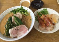 「水無月の一杯 鮟鱇肝の味噌冷しB 1500円 他」@MENYA 食い味の道有楽の写真