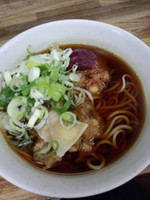 「梅ゲソ80円+チーズゲソ80円」@一由そば 日暮里店の写真