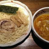 塩オロチョンつけ麺、大盛り