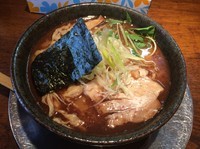 「魚豚骨醤油麺」@中華そば 坂東 山口屋の写真