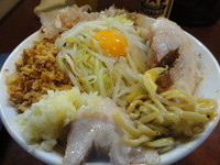 「辛麺小 汁無し蕎麦」@豚星。の写真