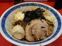 「たれそば780円(ニンニク少し・エビマヨ・味玉)」@ジャンプの写真