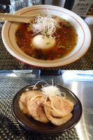 「『特製淡麗鶏だしらーめん(￥1000)』」@麺匠 竹中の写真