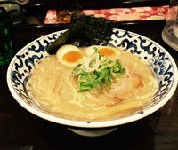 「豚骨魚介煮玉子塩ラーメン」@東京駅 斑鳩の写真