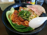 「【限定】結構辛い麻婆豆腐まぜそば800円」@麺屋 天海の写真