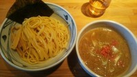 「[限定20食]海老塩つけ麺 並盛 \850」@麺や 司 上尾店の写真