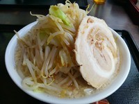 「めん組小次郎 （麺200g）　※野菜多め、脂多め」@本節鰹だしらぁめん めん組 松本店の写真