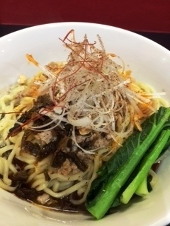 黒たんたん汁なし