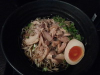 「【夏期限定】冷やし肉そば780円」@龍のひげの写真