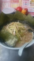 「ネギ正油中盛り海苔、高菜トッピング」@ラーメンショップ 新守谷店の写真