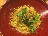 「汁無し金胡麻担々麺」@金蠍の写真