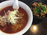 「【6月限定】四川まーらー麺【¥800】」@らーめん 竜屋の写真