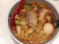 「煮玉子ラーメン」@どうとんぼり神座 エキマルシェ新大阪店の写真
