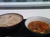 「釜あげうどん冷(410円)」@かるかやの写真